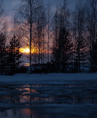 auringonlasku