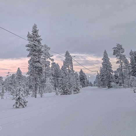 Pakkasella ”ulos” syömään